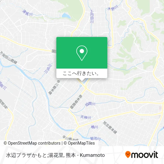 水辺プラザかもと;湯花里地図