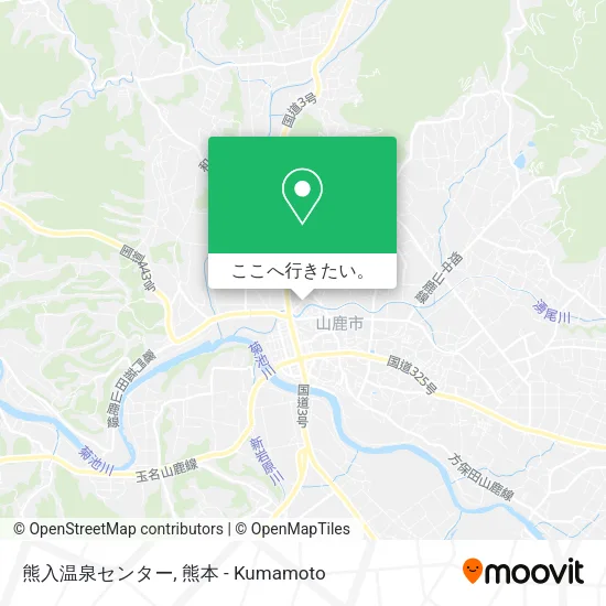 熊入温泉センター地図