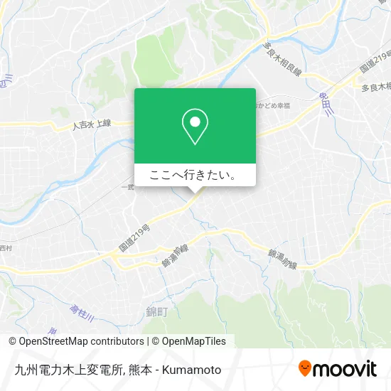 九州電力木上変電所地図