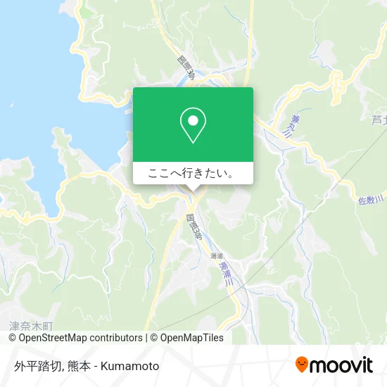 外平踏切地図
