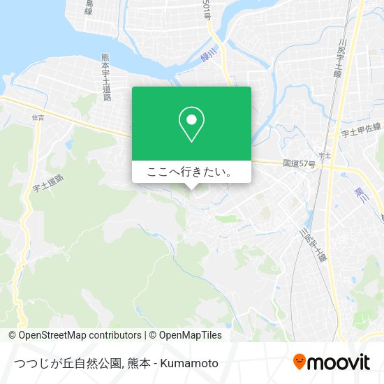 つつじが丘自然公園地図