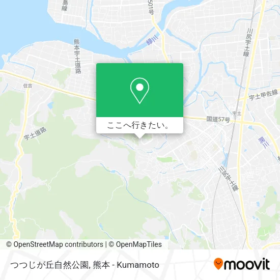 つつじが丘自然公園地図