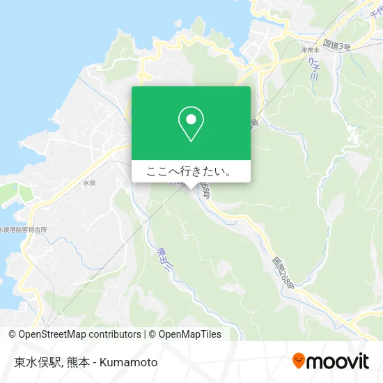 東水俣駅地図