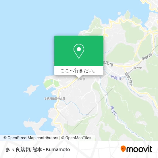 多々良踏切地図