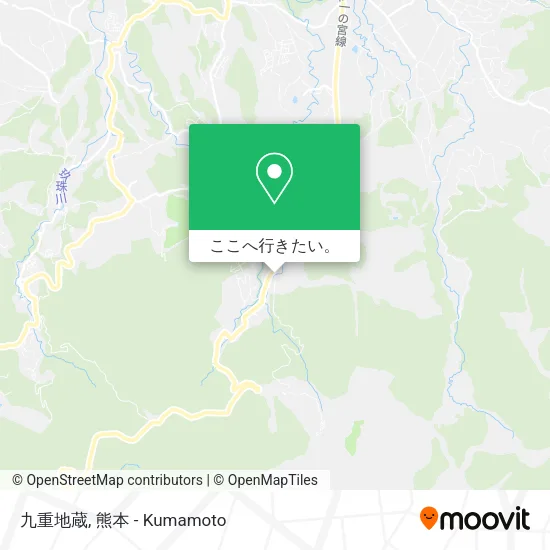 九重地蔵地図