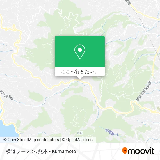横道ラーメン地図