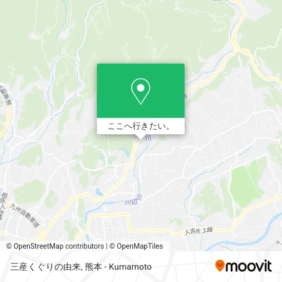 三産くぐりの由来地図