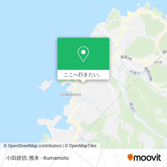 小田踏切地図
