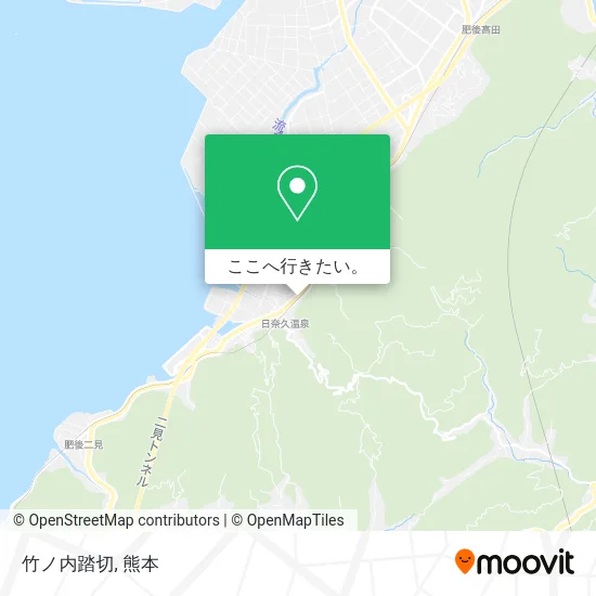 竹ノ内踏切地図