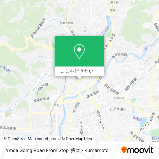 Ymca Going Road From Stop地図