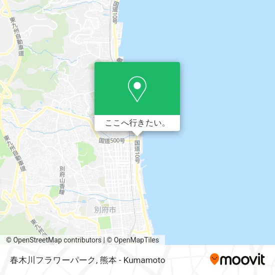春木川フラワーパーク地図