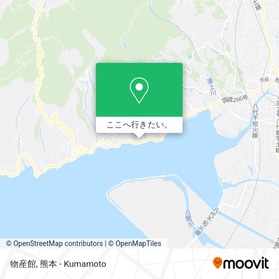物産館地図