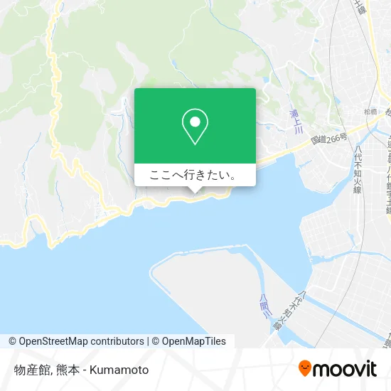 物産館地図