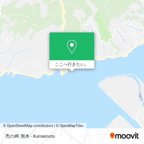 禿の岬地図