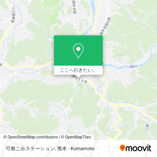 可燃ごみステーション地図