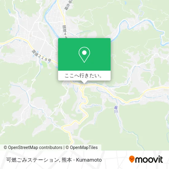 可燃ごみステーション地図