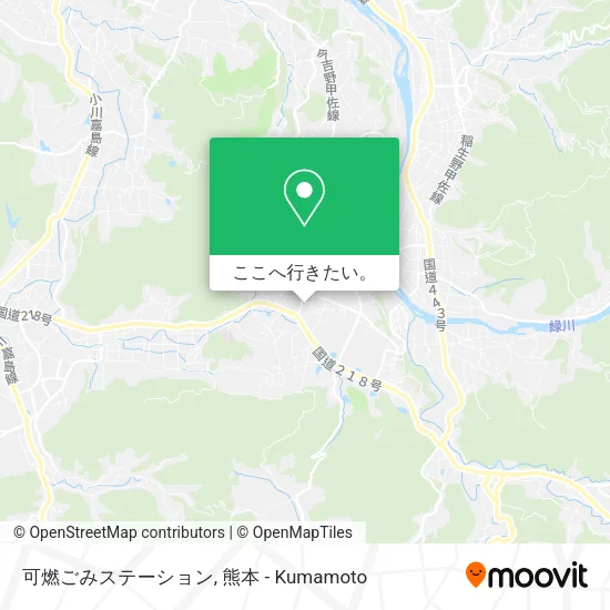可燃ごみステーション地図