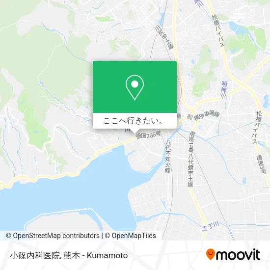 小篠内科医院地図