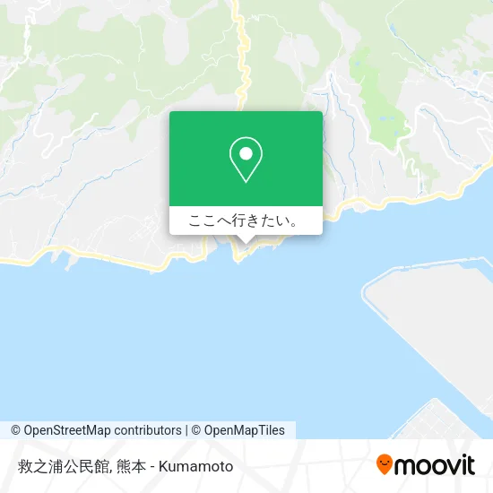 救之浦公民館地図