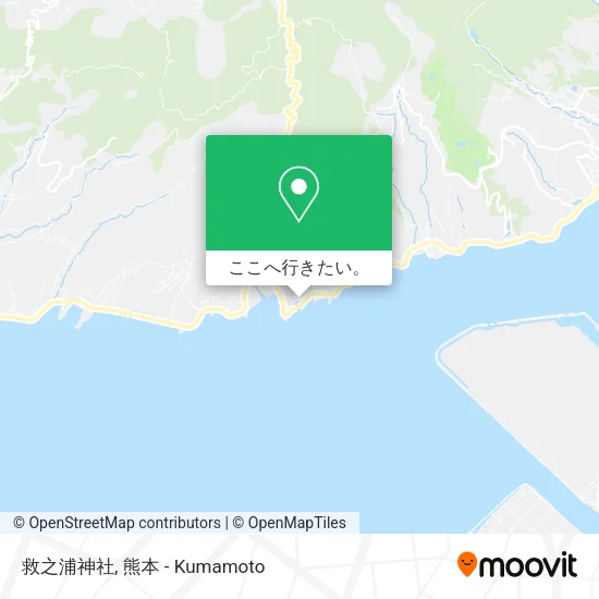 救之浦神社地図