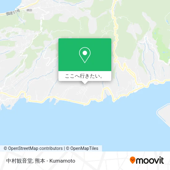 中村観音堂地図