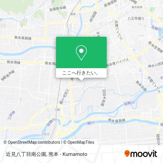 近見八丁目南公園地図