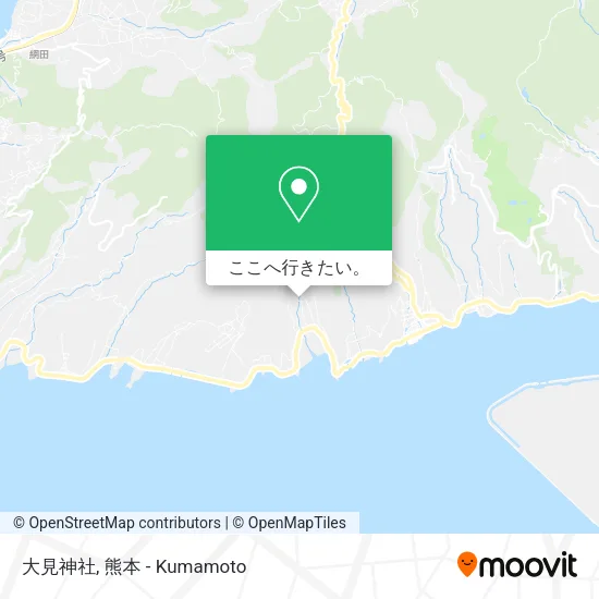 大見神社地図