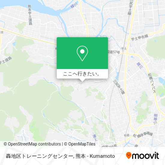 轟地区トレーニングセンター地図