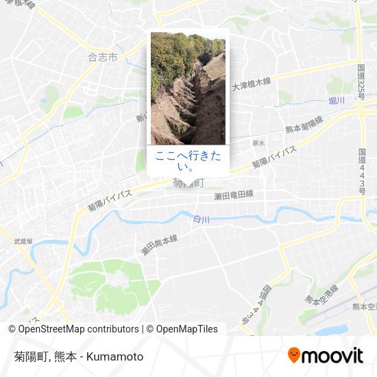 菊陽町地図