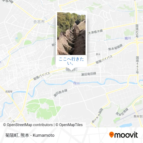 菊陽町地図