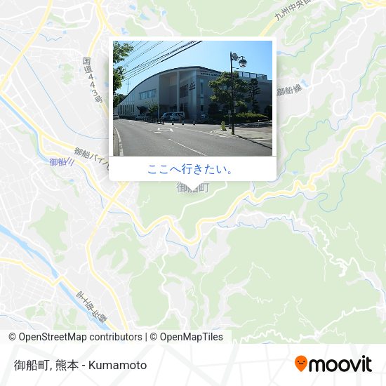 御船町地図