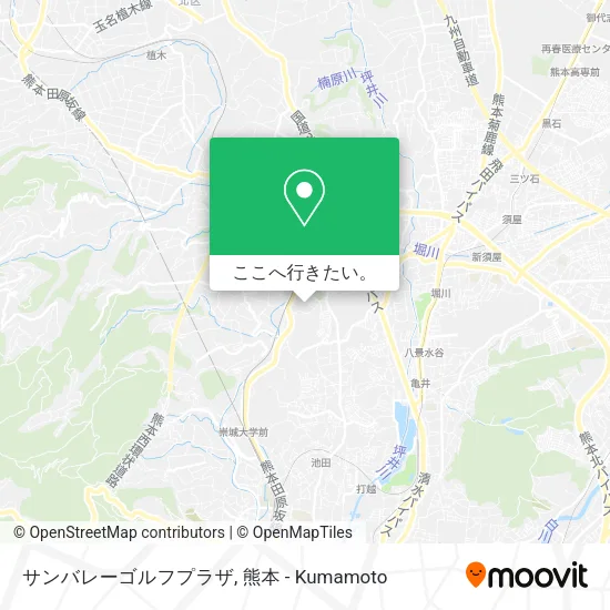 サンバレーゴルフプラザ地図