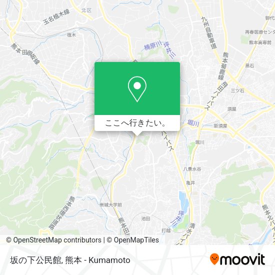 坂の下公民館地図