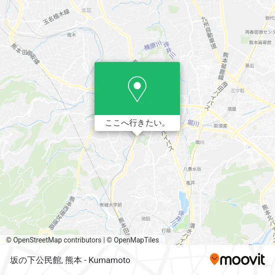 坂の下公民館地図