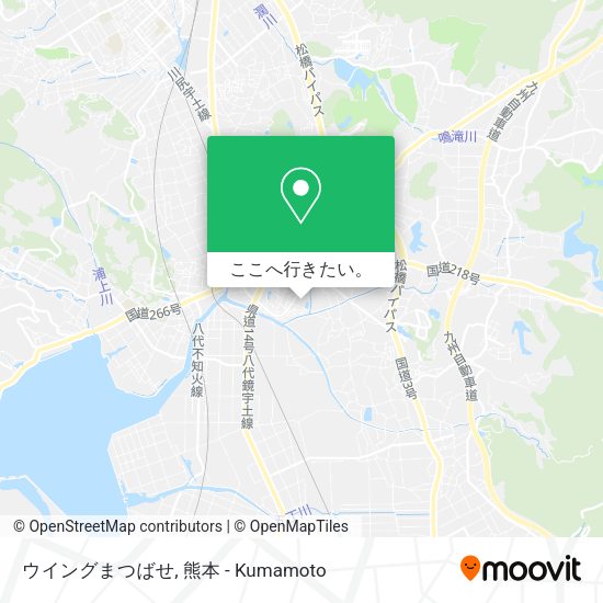 ウイングまつばせ地図