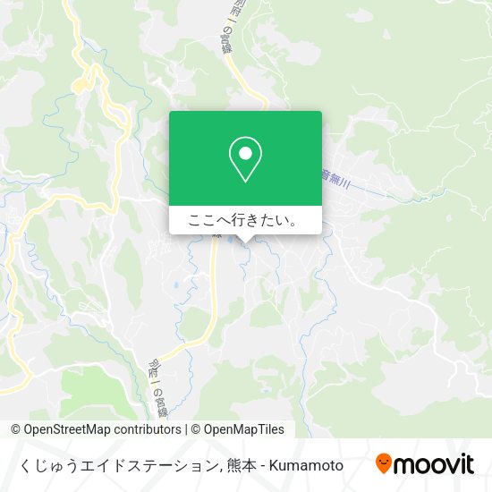 くじゅうエイドステーション地図