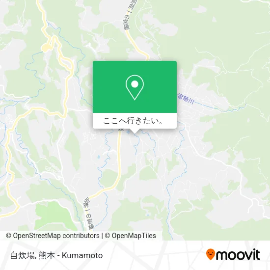 自炊場地図