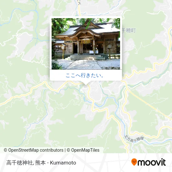 高千穂神社地図