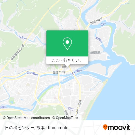 日の出センター地図
