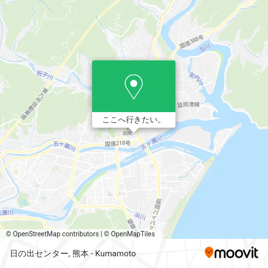 日の出センター地図