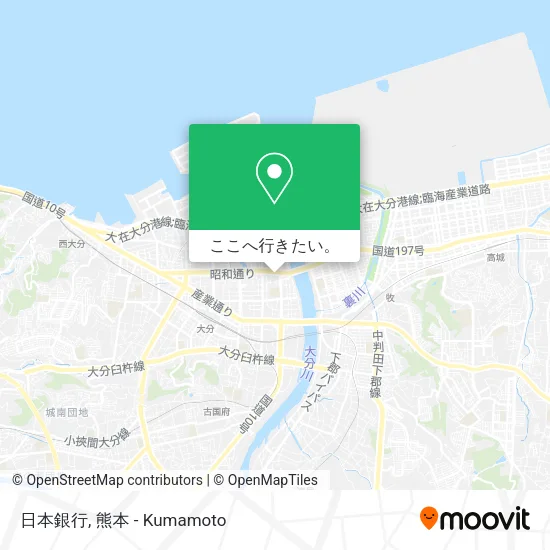 日本銀行地図