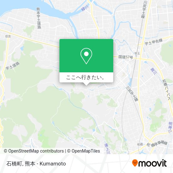 石橋町地図