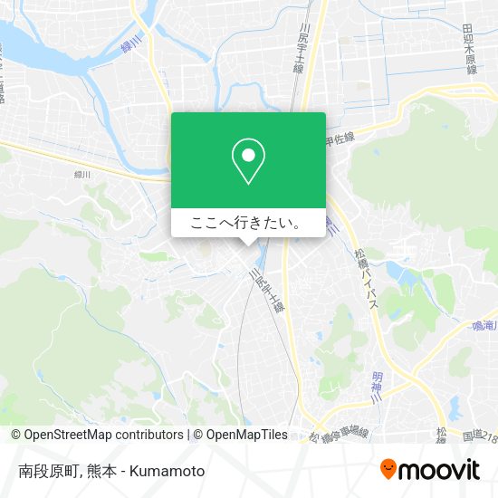 南段原町地図