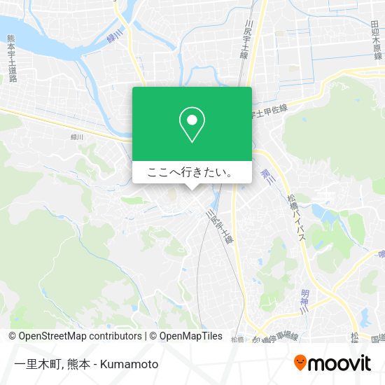 一里木町地図