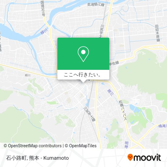 石小路町地図