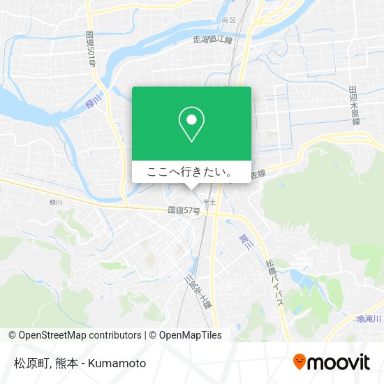 松原町地図
