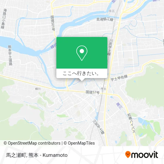 馬之瀬町地図