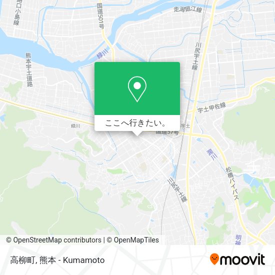 高柳町地図