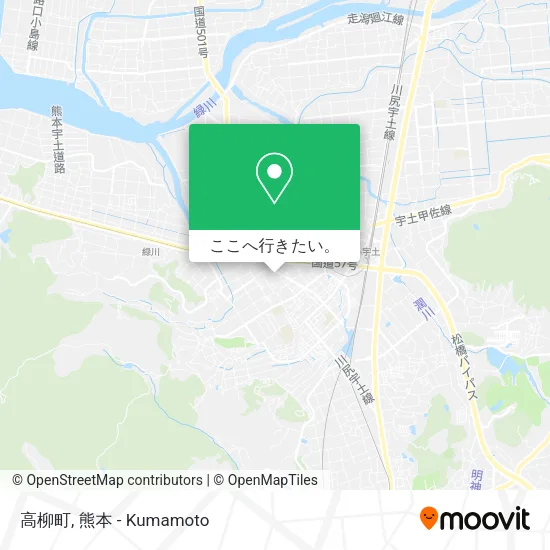 高柳町地図