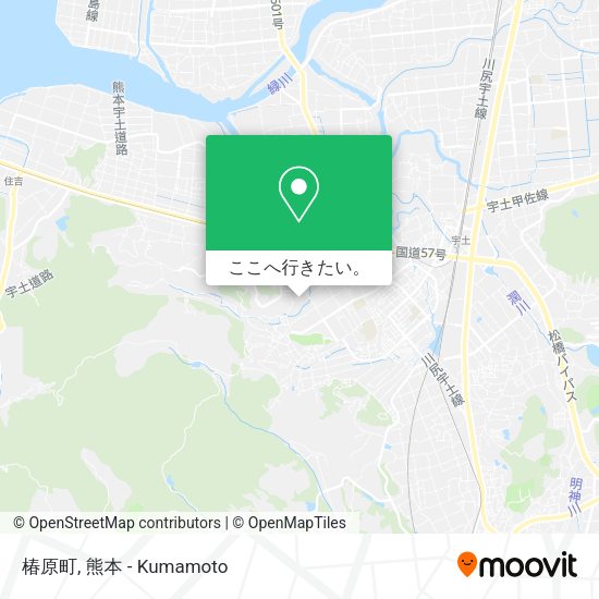 椿原町地図